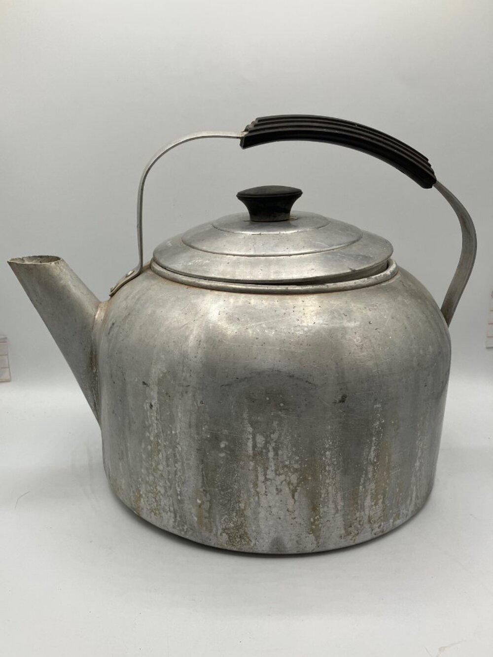 Camp Kettle/Teapot & Lid Vintage Aluminum 7quart Prisilla Ware USA